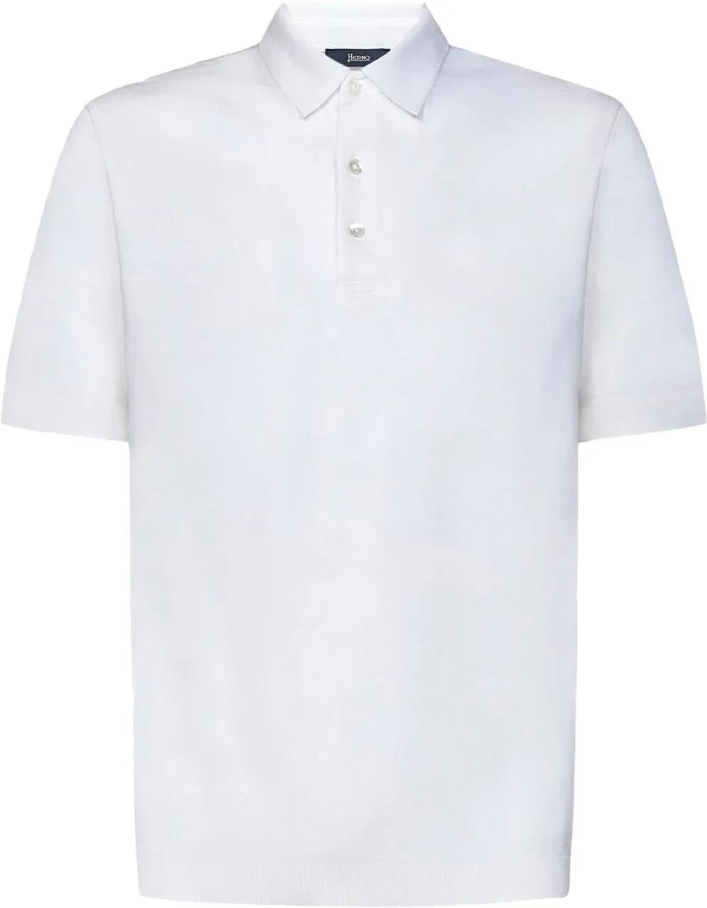 Thumbnail - Herno - Regular Fit Polo - Größe 60 - weiß