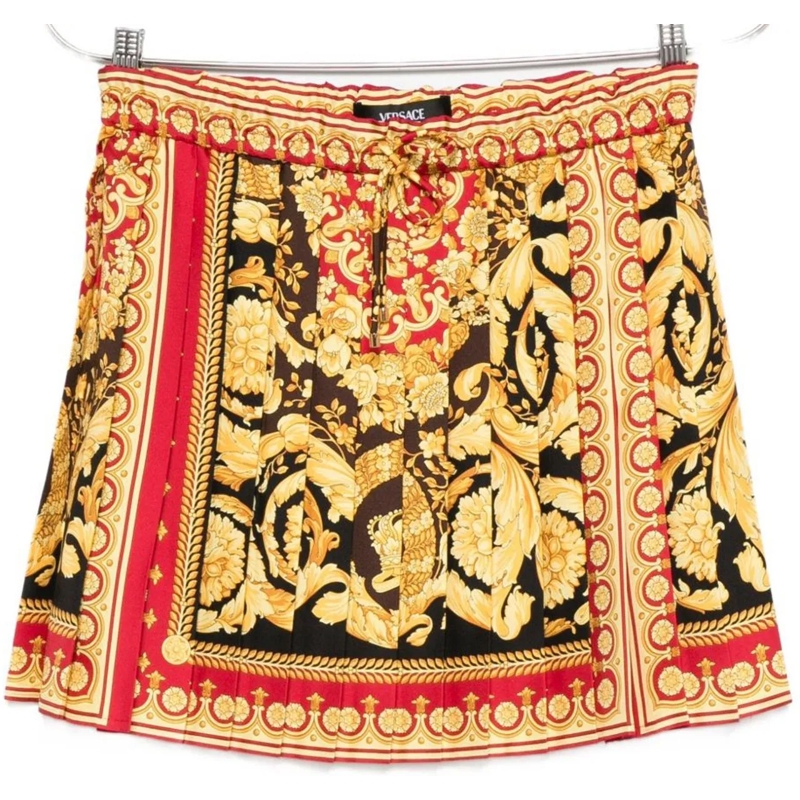 Versace Jupe midi Skirts Redgold rot