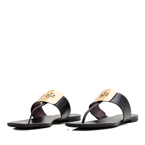 Tory Burch Georgia Sandal Black Sandaal