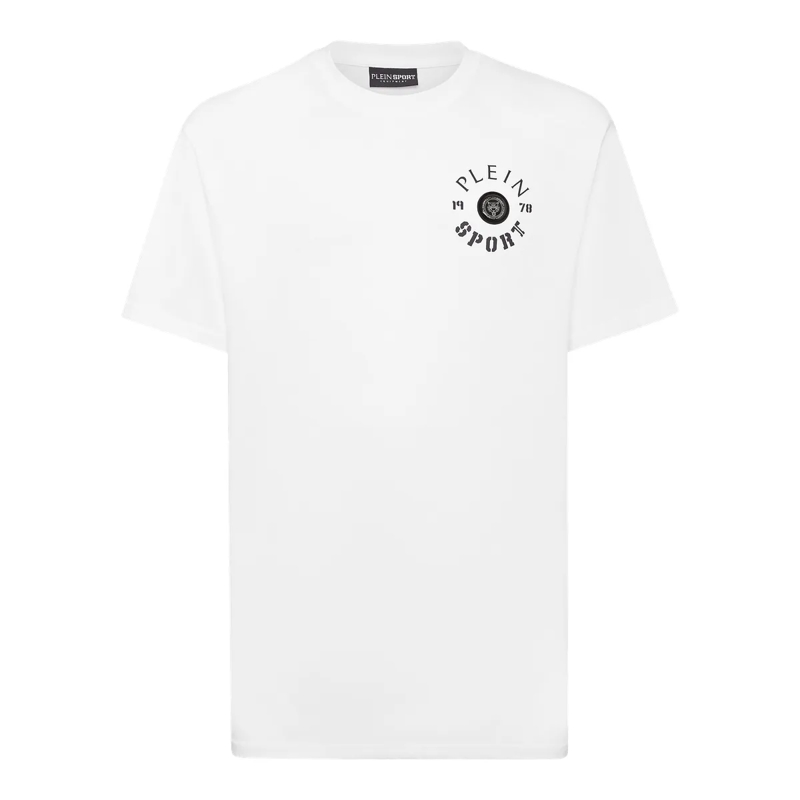 Plein Sport T-Shirt T-Shirt Rundhalsausschnitt weiss
