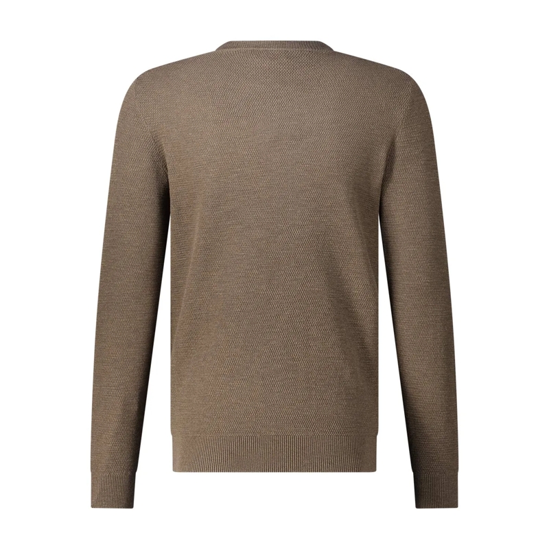 PROFUOMO Pullover Pullover aus Baumwolle braun(Image 4)