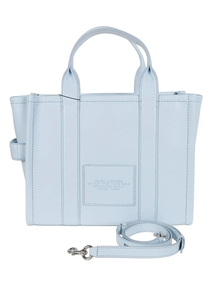 Marc Jacobs Shoppers & Totes Small Leather Tote Bag in blauw