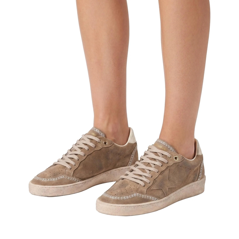 Golden Goose Schnürschuhe Sneaker Ball Star braun(Image 2)