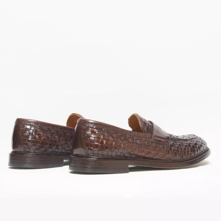 Thumbnail - Green George Loafer - Ebony Woven Moccasin - Gr. 42,5 (EU) - in Braun - für Damen