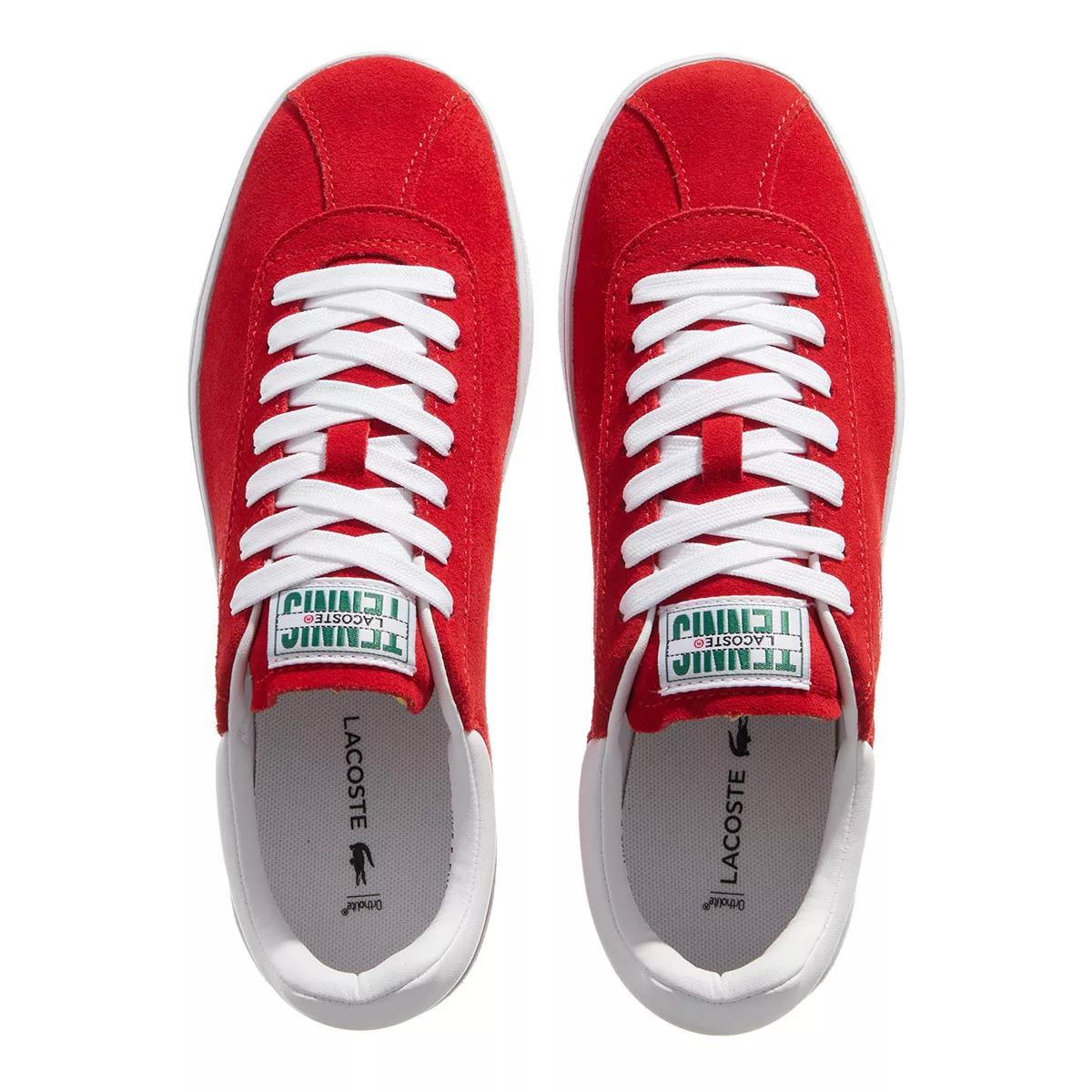 Lacoste red clearance sneakers