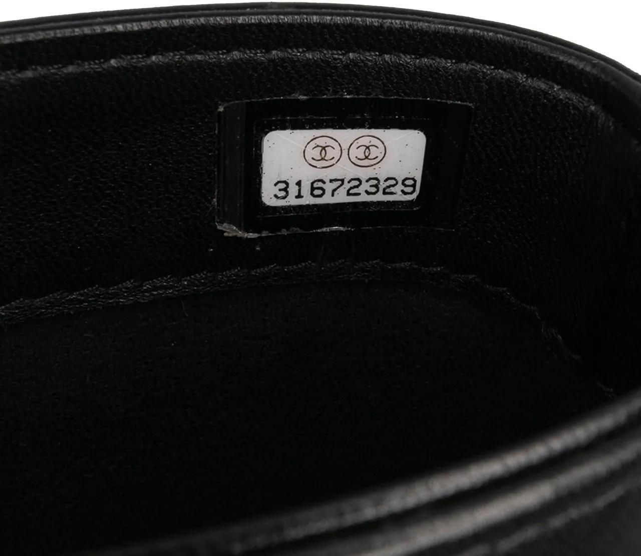 Thumbnail - Chanel Hobo Bags - CC Quilted Lambskin Chain Around Phone Holder - Gr. unisize - in Schwarz - für Damen