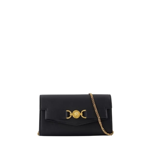 Versace Geldbörse Medusa 95 Wallet On Chain - Leather - Black Black