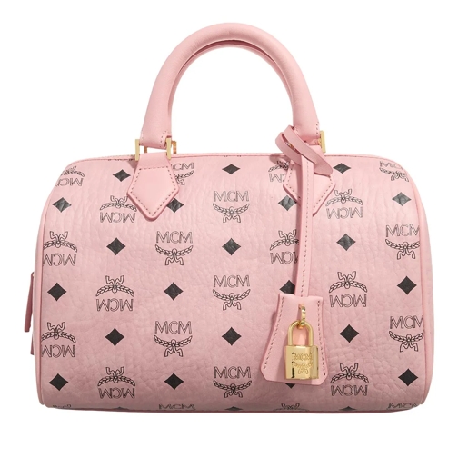 MCM Bowling Bag Ella Vi Boston Sml Pz Soft Pink