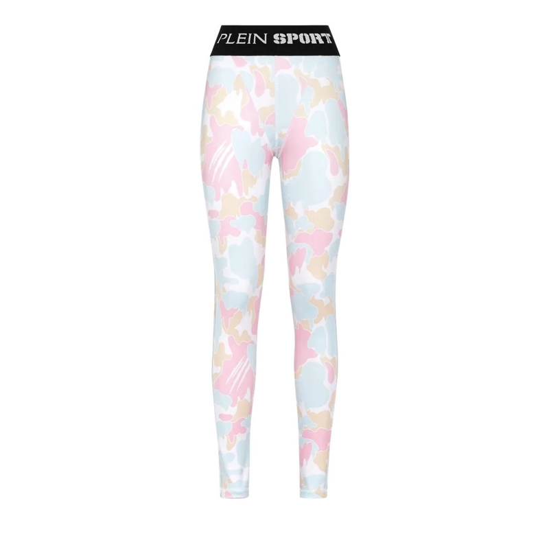 Plein Sport Leggings Leggings Camouflage rose(Image 5)