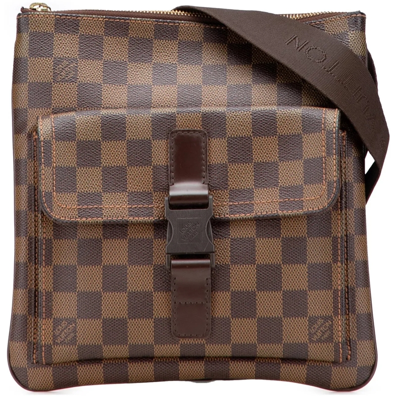 Louis Vuitton Schultertasche Damier Ebene Pochette Melville braun