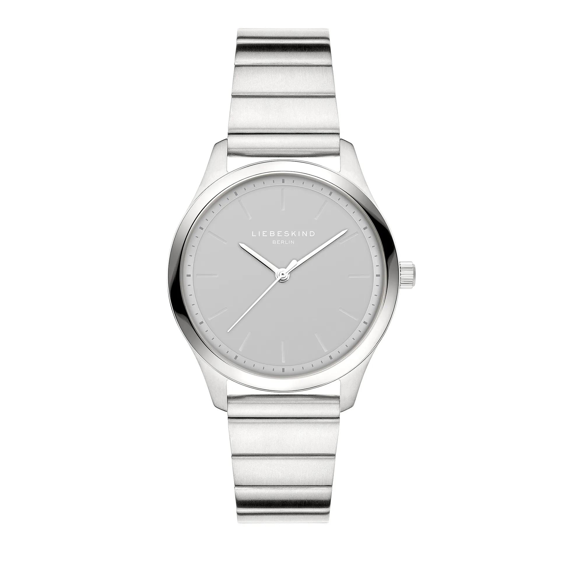 Liebeskind Berlin Uhren - Edelstahl Armbanduhr - Gr. unisize - in Silber - für Damen und Herren