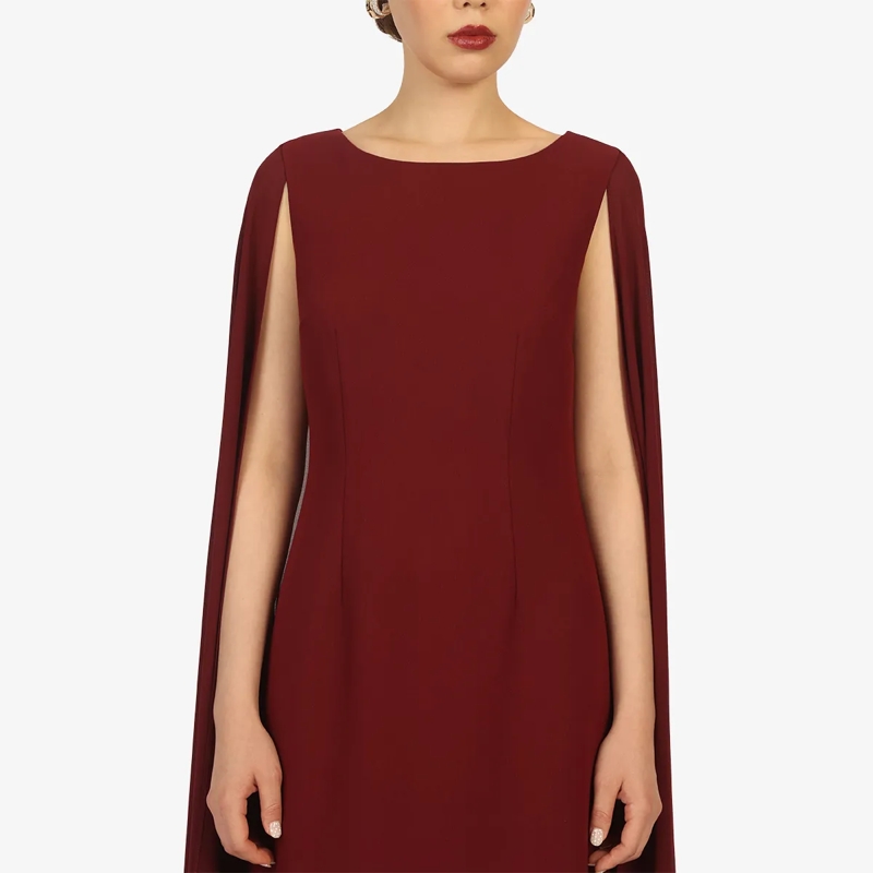 Kraimod Abendkleid Brautkleid bordeaux(Image 5)