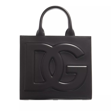Dolce Gabbana Handbag With Logo Black Tote