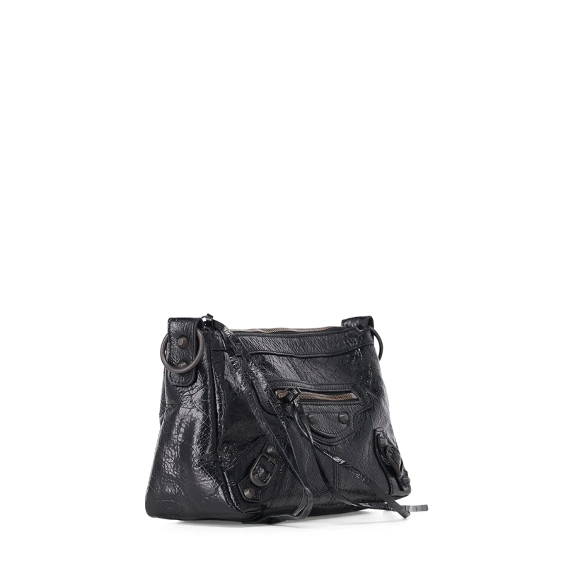 Balenciaga Crossbody Bag Tasche Le City Moto Mini schwarz(Image 3)
