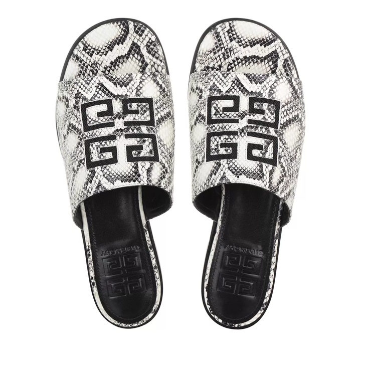 Grey givenchy slides best sale