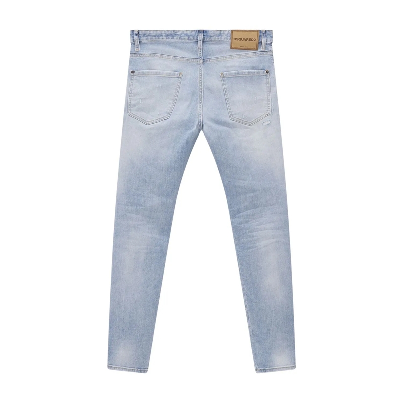 Dsquared2 Jeans Straight-Fit Jeans Teddy blau(Image 2)