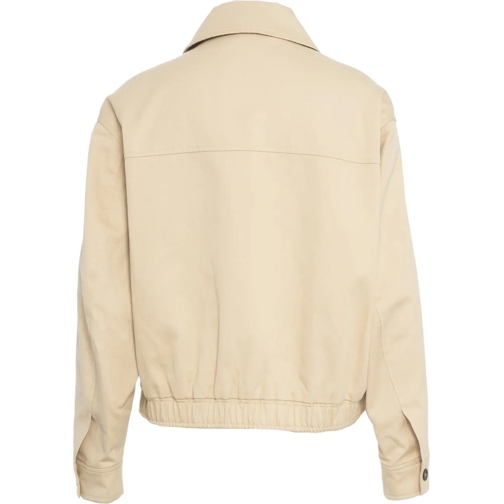 Closed Veste de transition Bomber jacket in cotton-twill beige (Image 2)