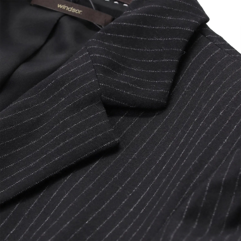 windsor. Blazer Blazer aus Schurwoll-Mix schwarz(Image 3)