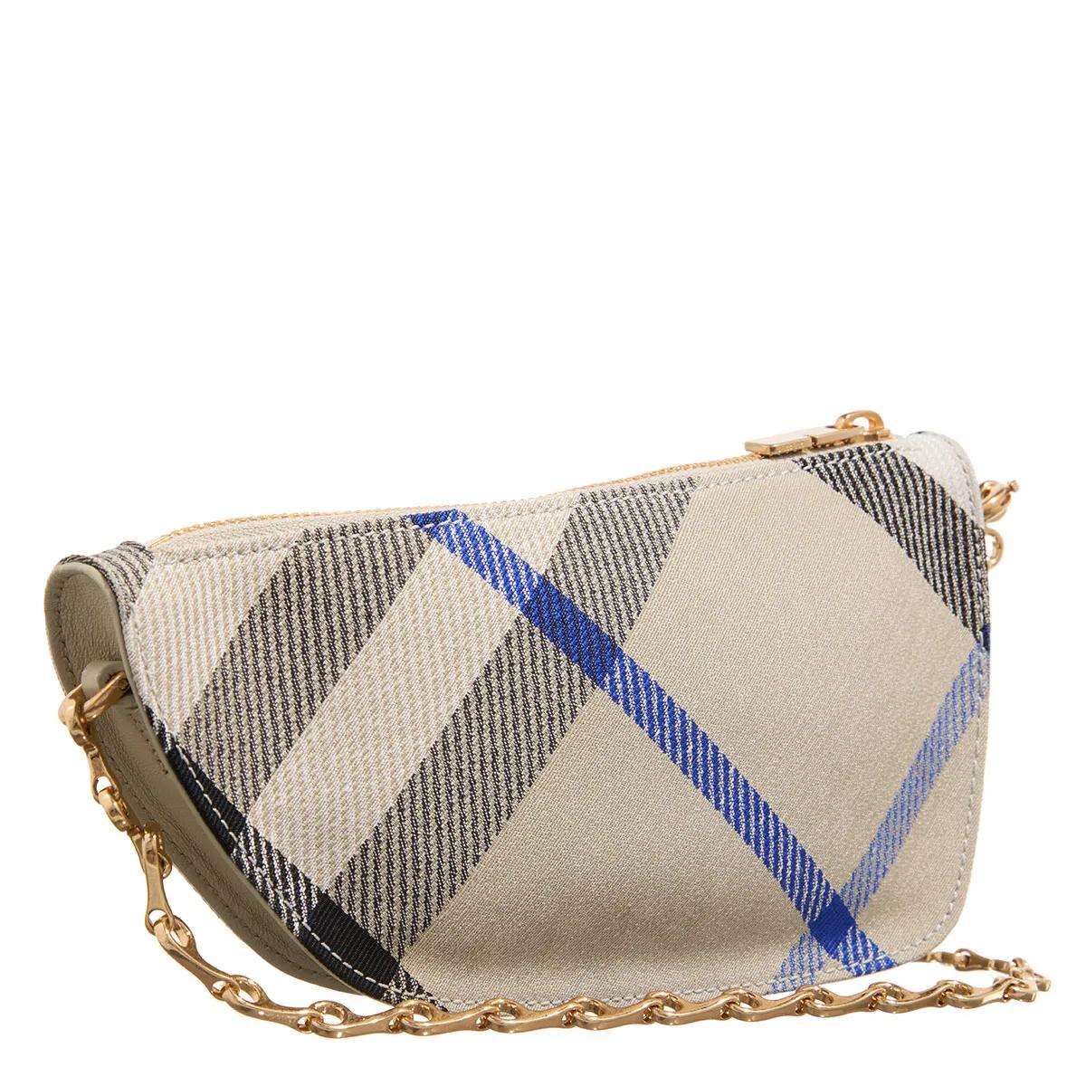 Burberry Crossbody bags Micro Shield Sling Bag in grijs