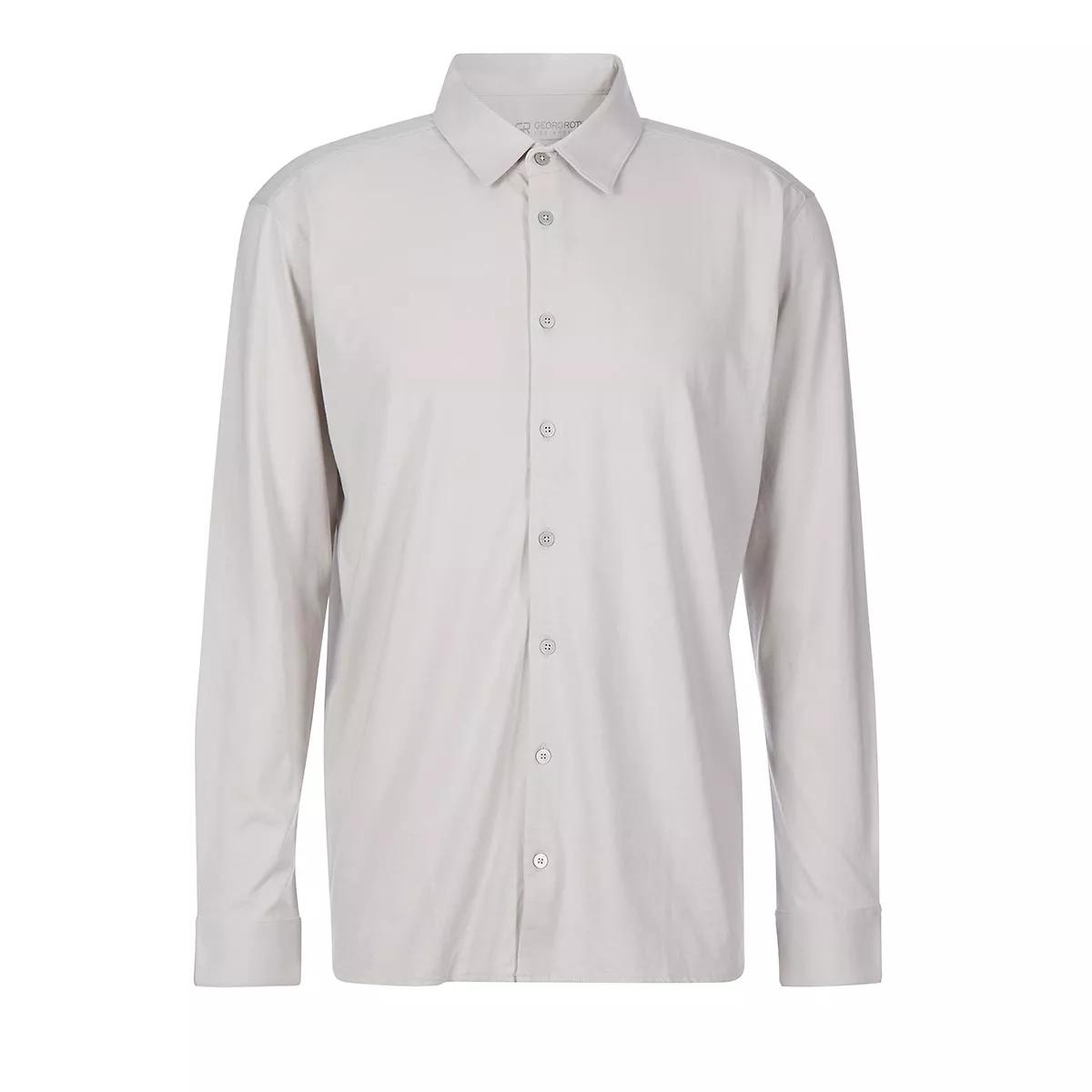Thumbnail - Georg Roth Los Angeles - WASHINGTON Shirt Long Sleeve - Größe M - grau