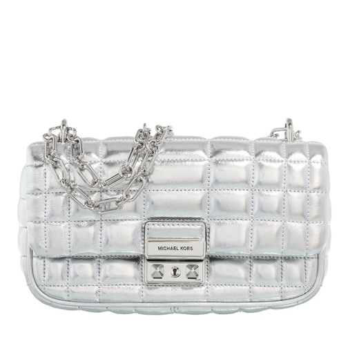 MICHAEL Michael Kors Crossbody Bag Sm Conv Chain Shldr Silver