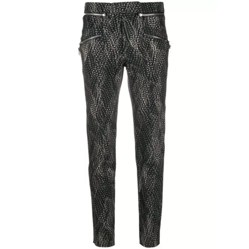 Isabel Marant Izis Slim-Fit Trousers Black 