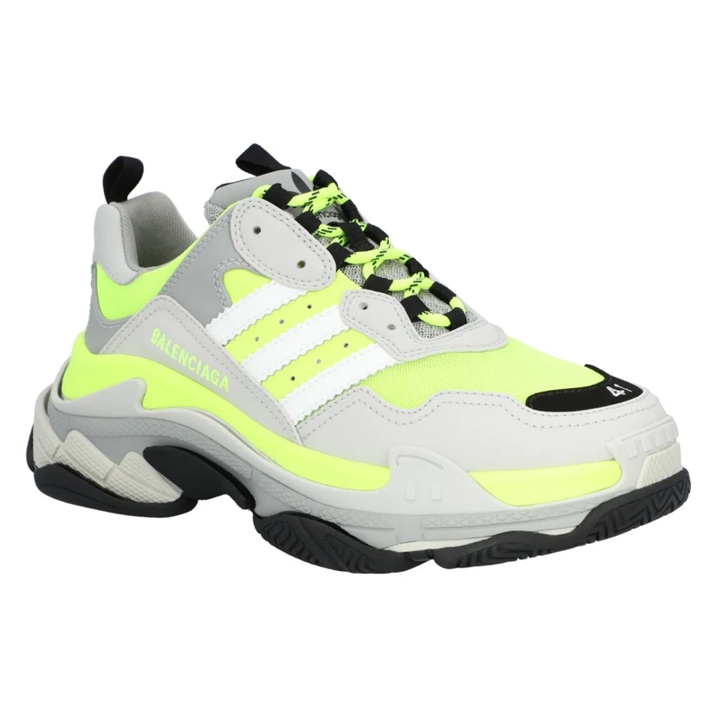 Balenciaga Lage-top sneaker Triple S Sneakers Yellow Grey
