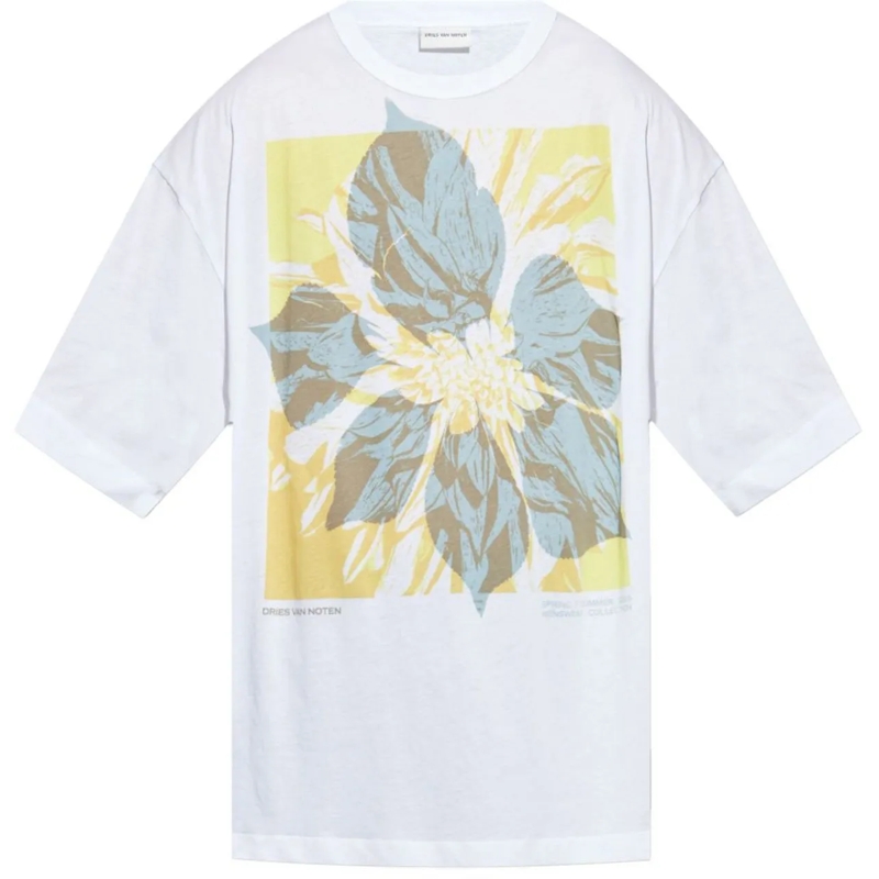 Dries Van Noten T-Shirt T-Shirts And Polos White weiß
