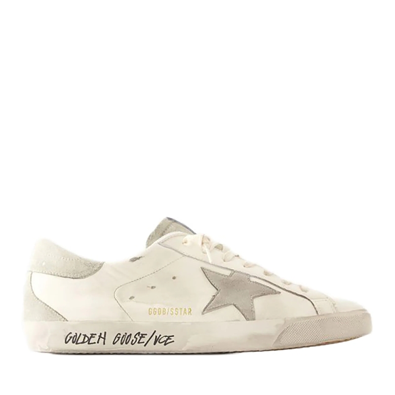 Golden Goose Low-Top-Sneaker Super Star Sneakers - Leather - White Neutrals