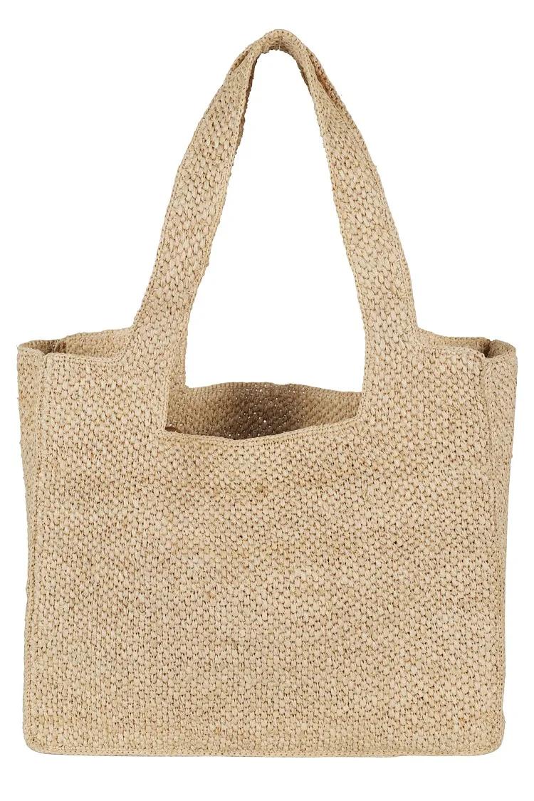 Themoirè Shoppers & Totes Morea Medium Bag Natural in beige
