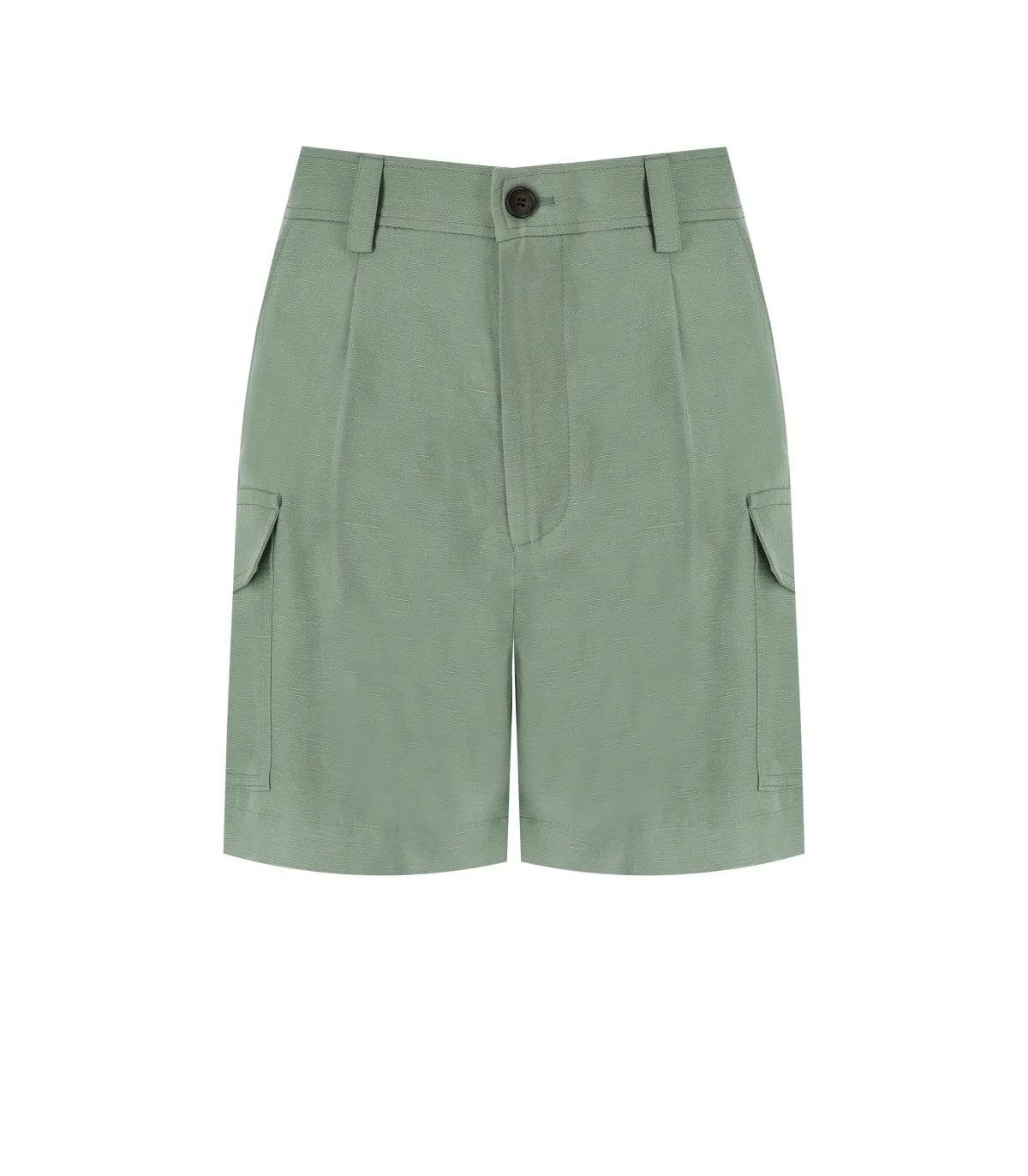 Thumbnail - Woolrich - Shorts Sage - Größe 26 - grün