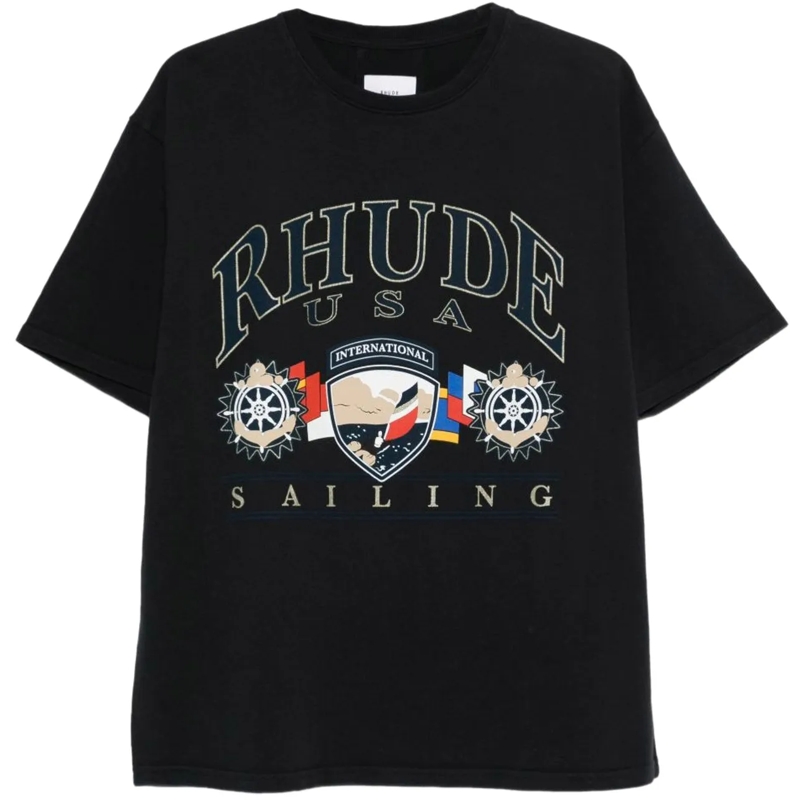 Rhude T-shirt T-Shirts And Polos Black schwarz
