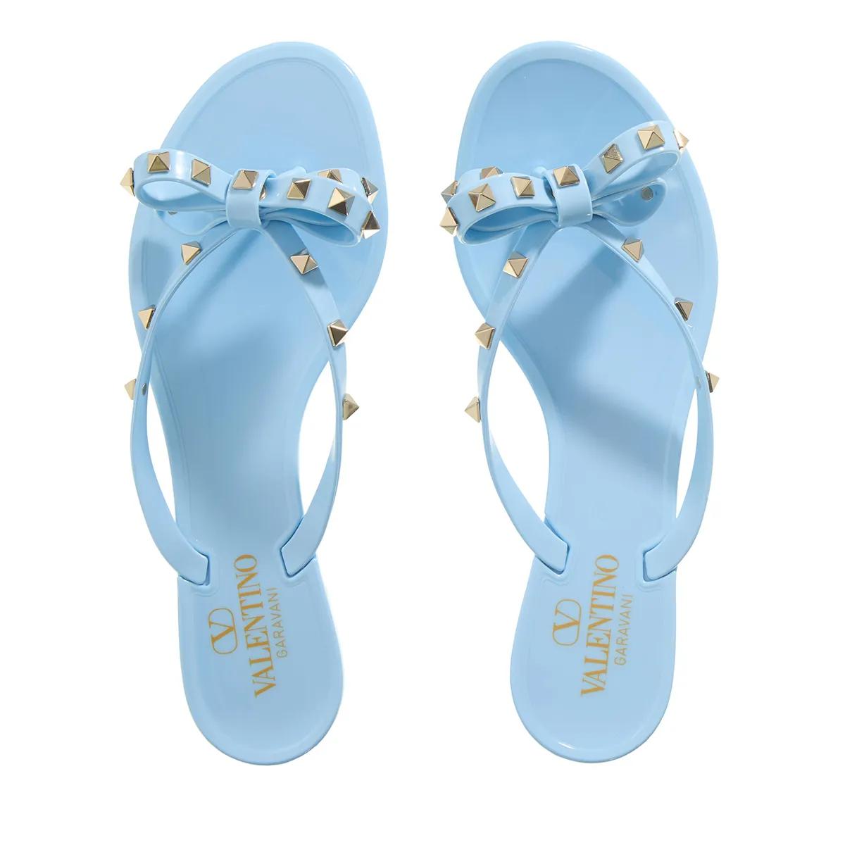 Thumbnail - Valentino Garavani Sandalen - Summer Rockstud Sandal - Gr. 39 (EU) - in Blau - für Damen