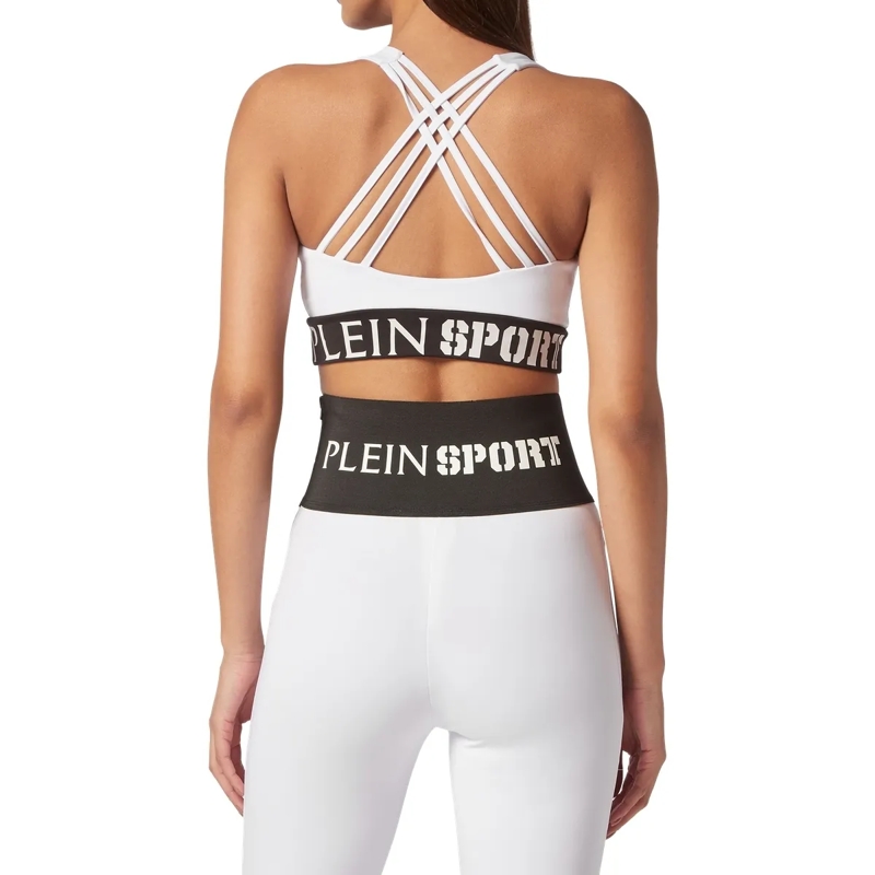 Plein Sport Top Sport Bh weiss(Image 2)