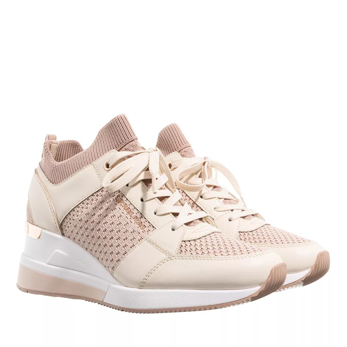 Michael kors billie knit trainer pink online