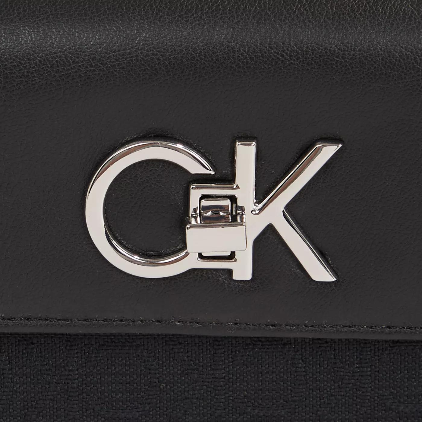 Calvin Klein Crossbody bags Re-Lock damen Umhängetasche Schwarz K in zwart