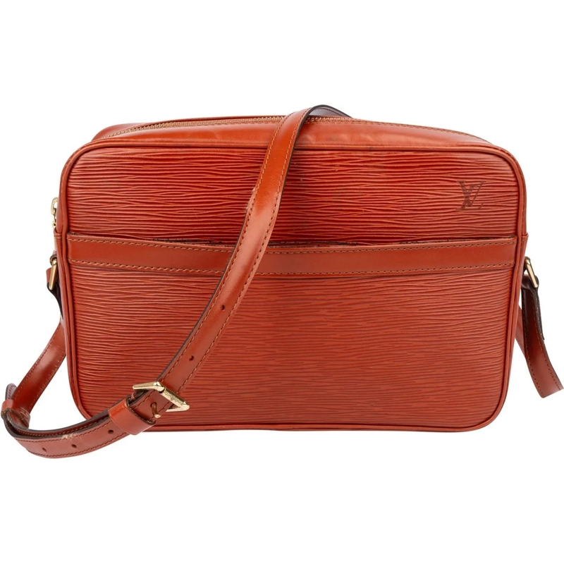 Louis Vuitton Tote Louis Vuitton Cognac Epi Leather Trocadero 27 Cros braun