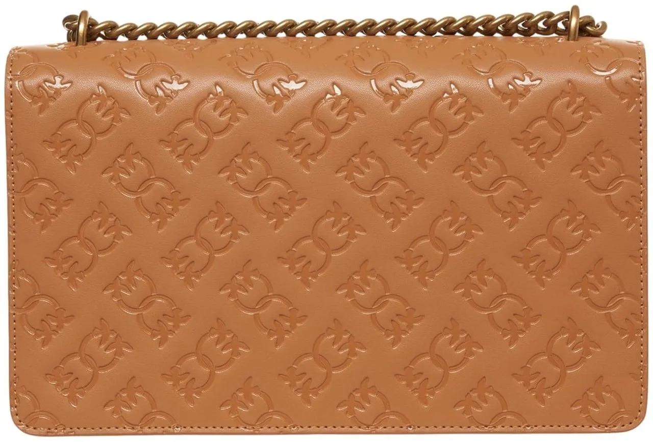 Pinko Crossbody bags Shoulder bag 'Love One Classic' in bruin