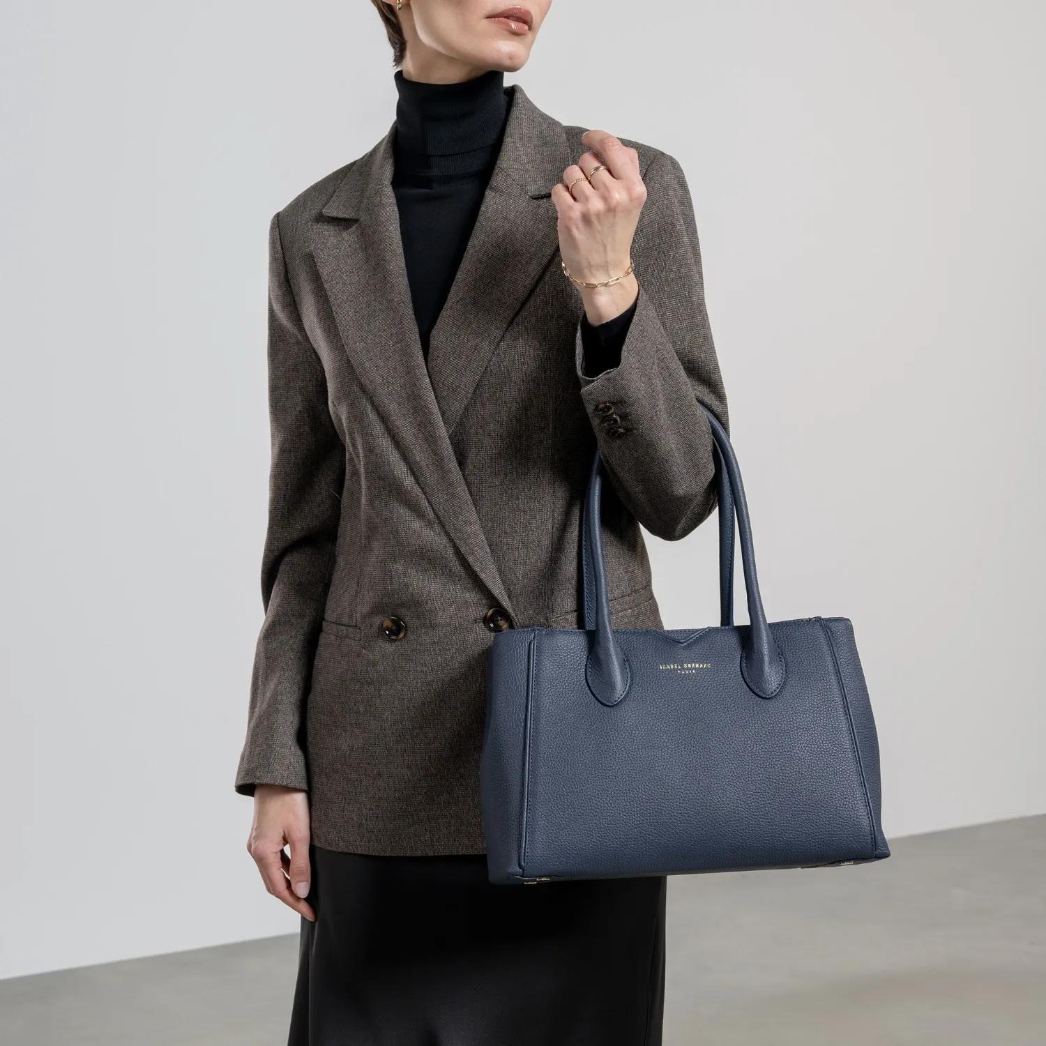 Isabel Bernard Crossbody bags Honoré Cloe Midi Handtasche in blauw