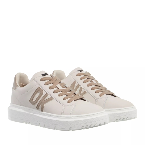 DKNY Marian Lace Up Sneaker Pebble Toffee Low-Top Sneaker