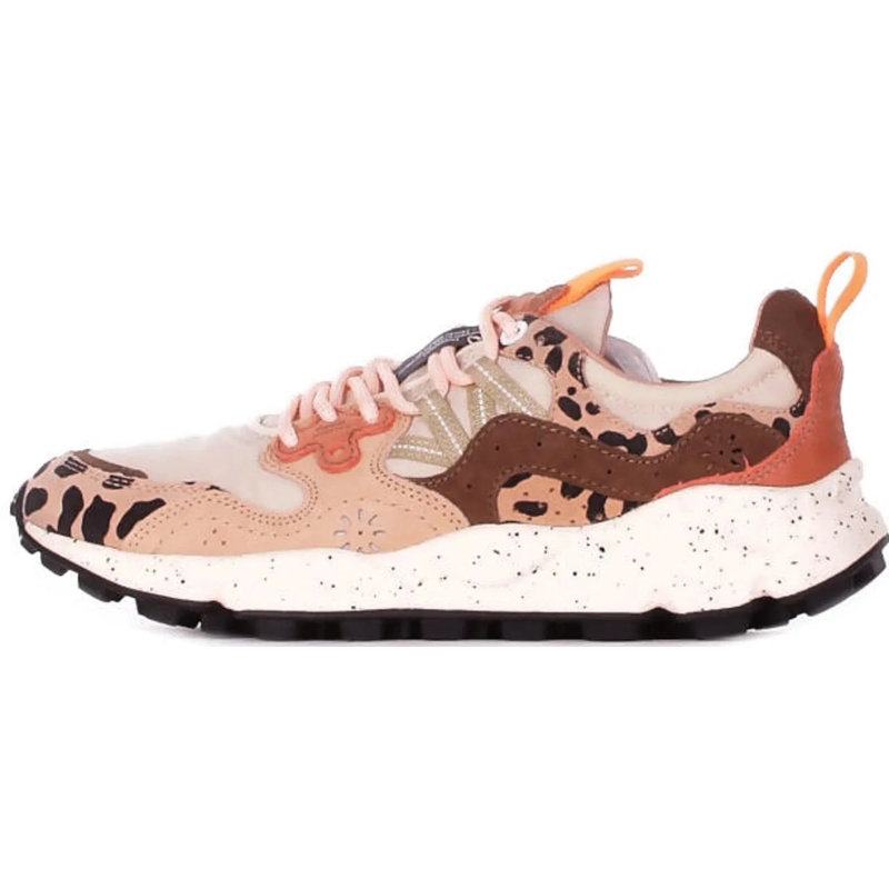 Flower Mountain Sneaker basse Dames Yamano 3 beige