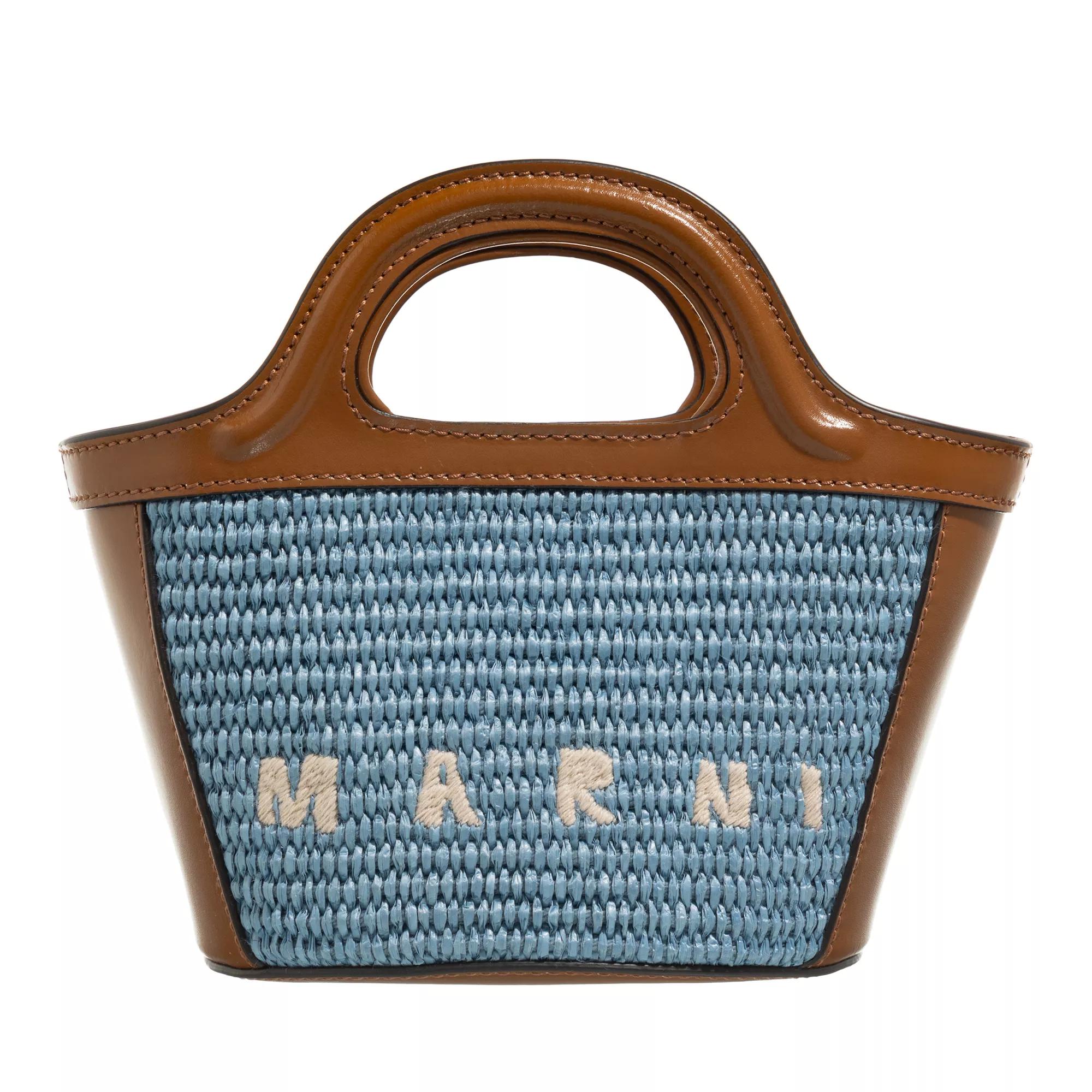 Marni Tote - Tropicalia Micro - Gr. unisize - in Blau - für Damen