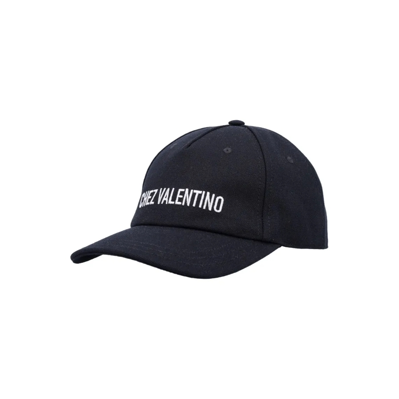 Valentino Garavani Hoed Chez Valentino Baseball Cap Black
