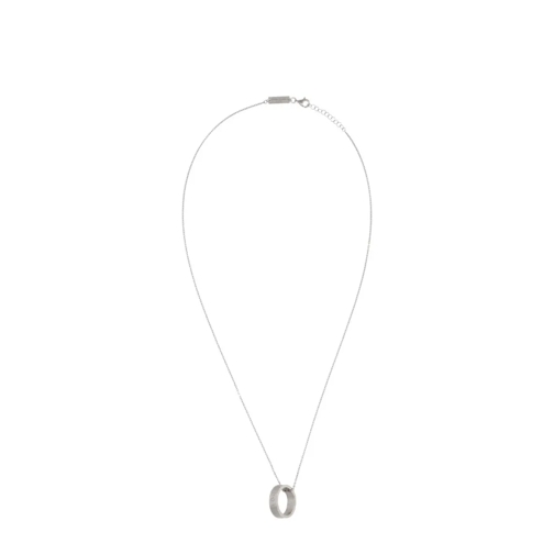 Maison Margiela Mittellange Halskette Silver Numeric Logo Necklace Silver