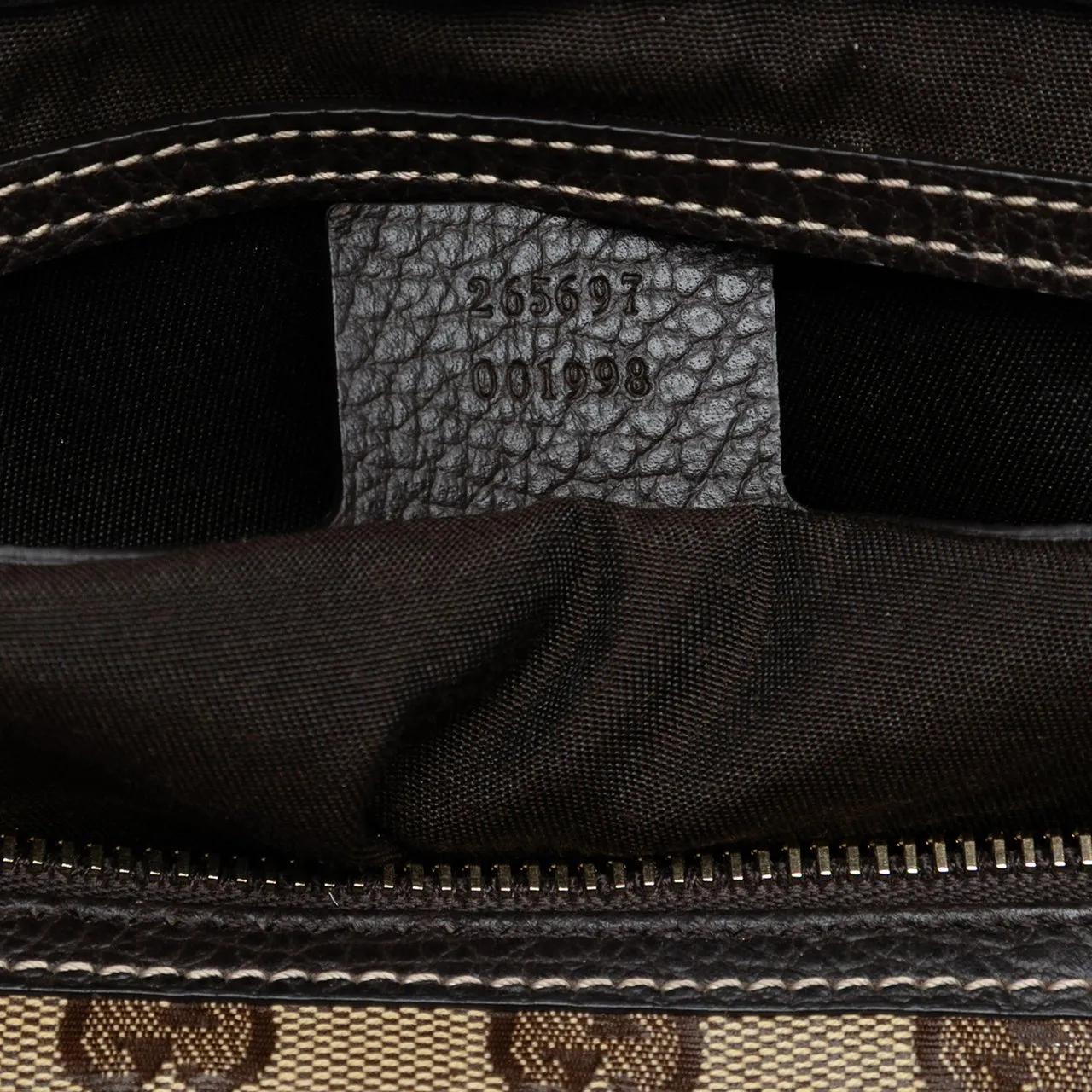 Thumbnail - Gucci Crossbody Bags - Medium GG Crystal Joy Boston Bag - Gr. unisize - in Braun - für Damen