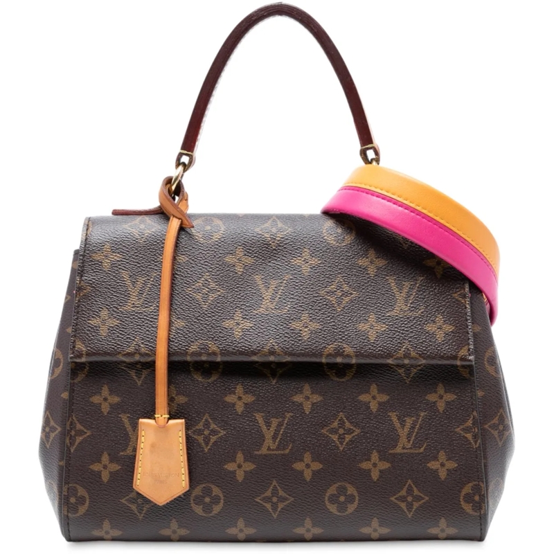 Louis Vuitton Schultertasche Monogram Cluny BB braun
