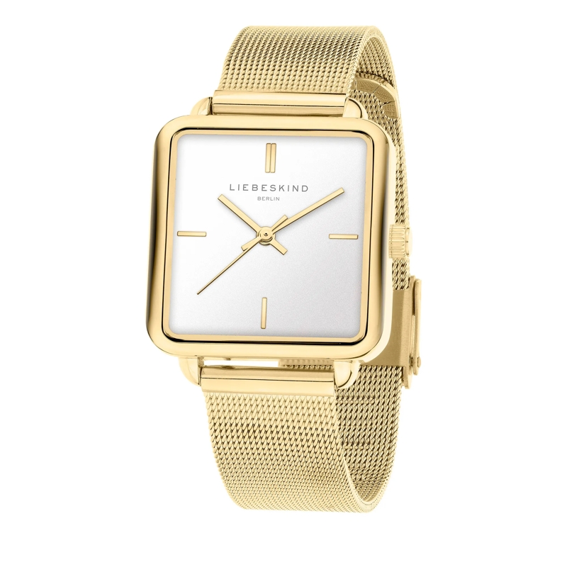 Liebeskind Berlin Quarzuhr Edelstahl Modern Mesh gold(Image 2)