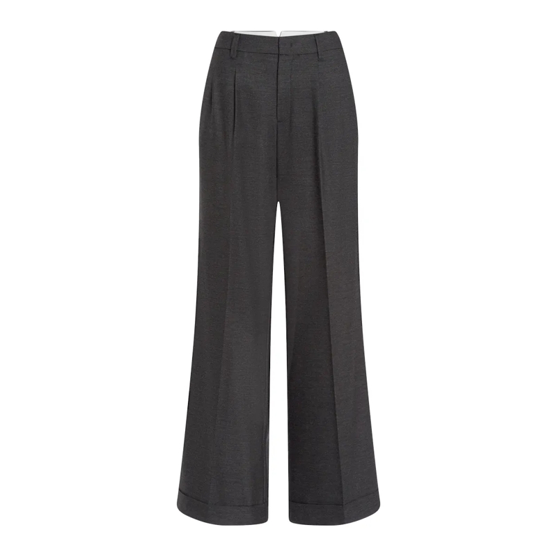 Marc Aurel Hose Flanellhose grau