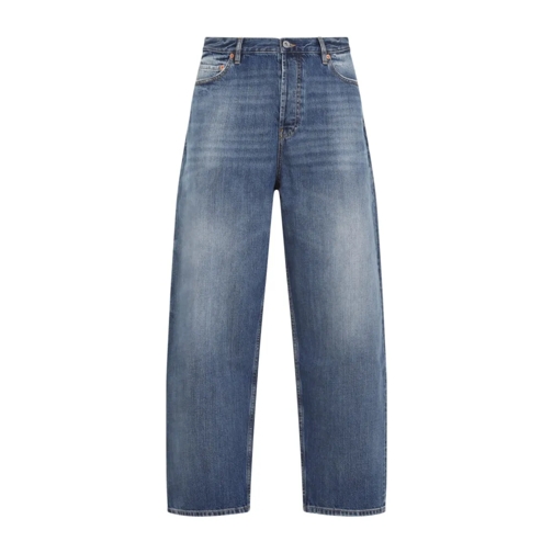 Valentino Jeans Medium Blue Denim Cotton Jeans Blue