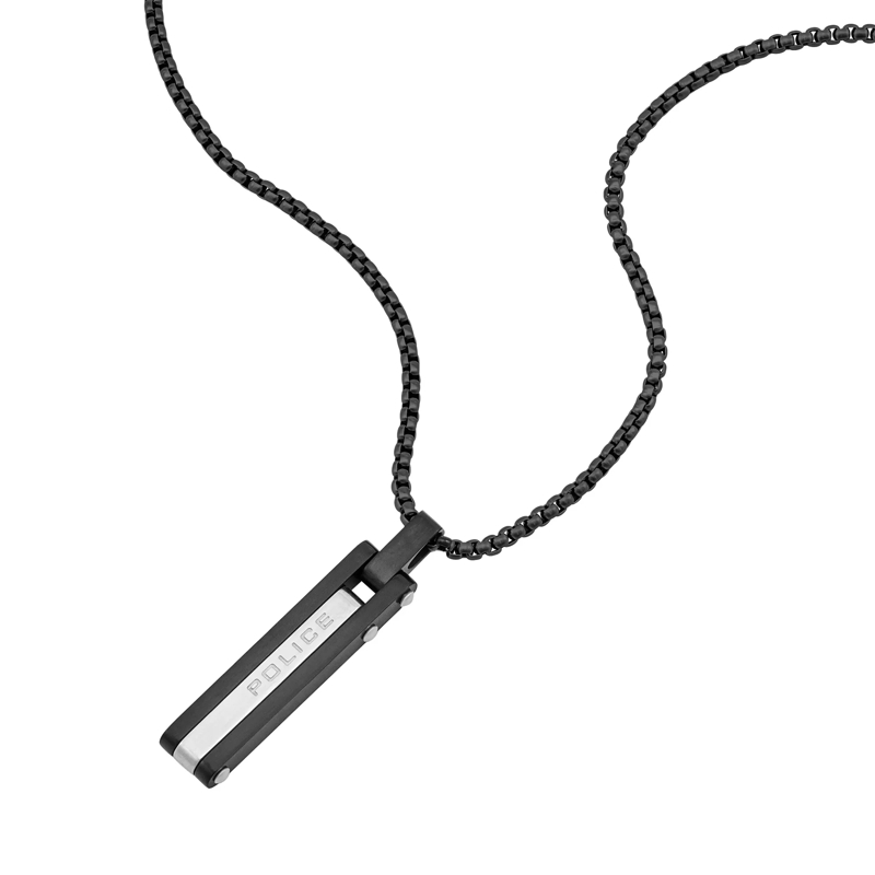 Police  Herrenkette Linkline- Herrenkette- Farbe: schwa schwarz(Image 2)